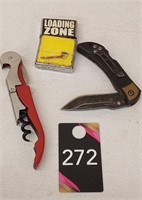 Lighter, Pocket Knife, Multipurpose Tool