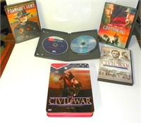 Lot of Civil War DVD Movies "Blood and Honor"