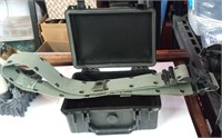 Army Belt & Hard Plastic Ammo Box