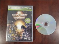 XBOX 360 MORTAL KOMBAT VS DC UNIVERSE VIDEO GAME