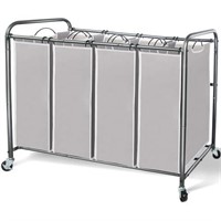 STORAGE MANIAC Laundry Sorter with 4 Removable