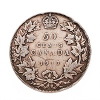 1927 Canada Silver 50 Cents