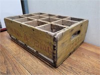 Antique HAMILTON BEVERAGE Wood Box@
