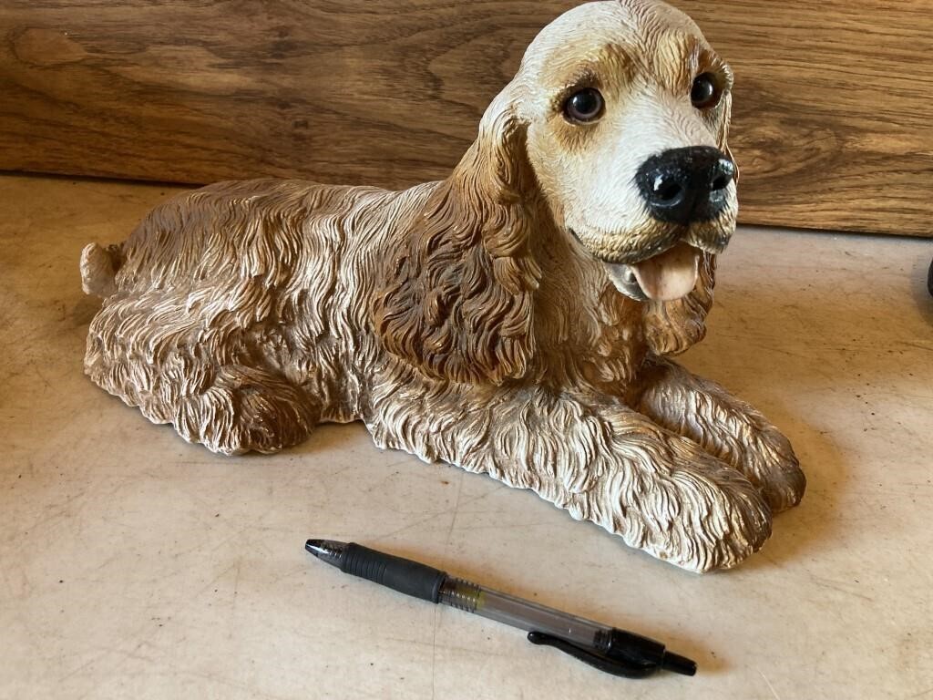 Dog statue