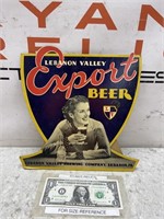 RARE Lebanon Valley Export Beer PA cardboard