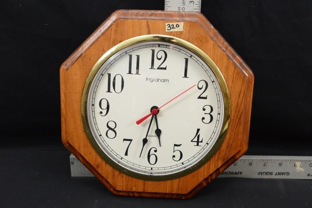 INGRAHAM WALL CLOCK