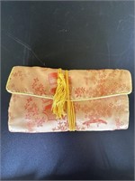 Floral Cloth travel Jewelry Case