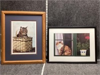 Cat Art Framed Prints Bundle