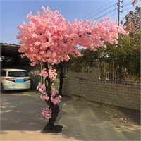 Artificial Cherry Blossom Tree,Bark Texture Realis