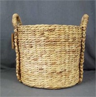 Willow Group large woven basket 12" tall x 13"diam