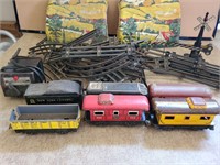 Marx tin train set not tested