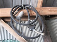 gas pump hose & nozzle