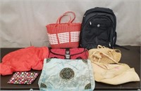 Lot of Purses, Tote Bag, Laptop Backpack & More
