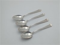 Lot 4 Sterling Gorham Spoon Spoons 99 Grams