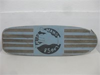 Vtg Skate Board W/ Silver Fox Trucks See Info