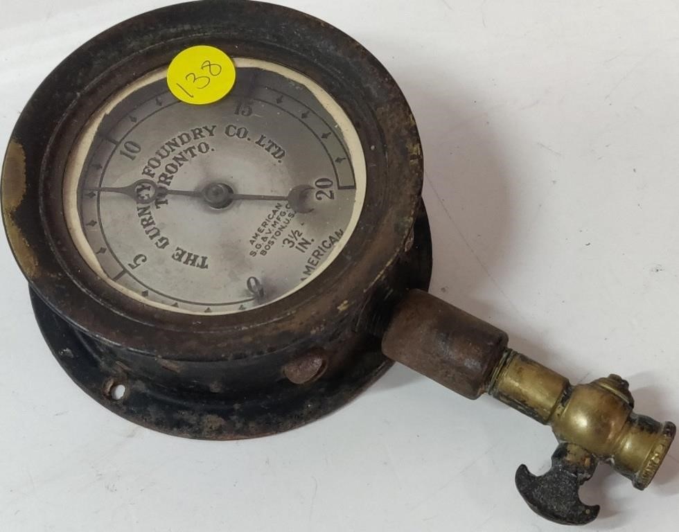 1920-30 Gurney Foundry Co. Gauge