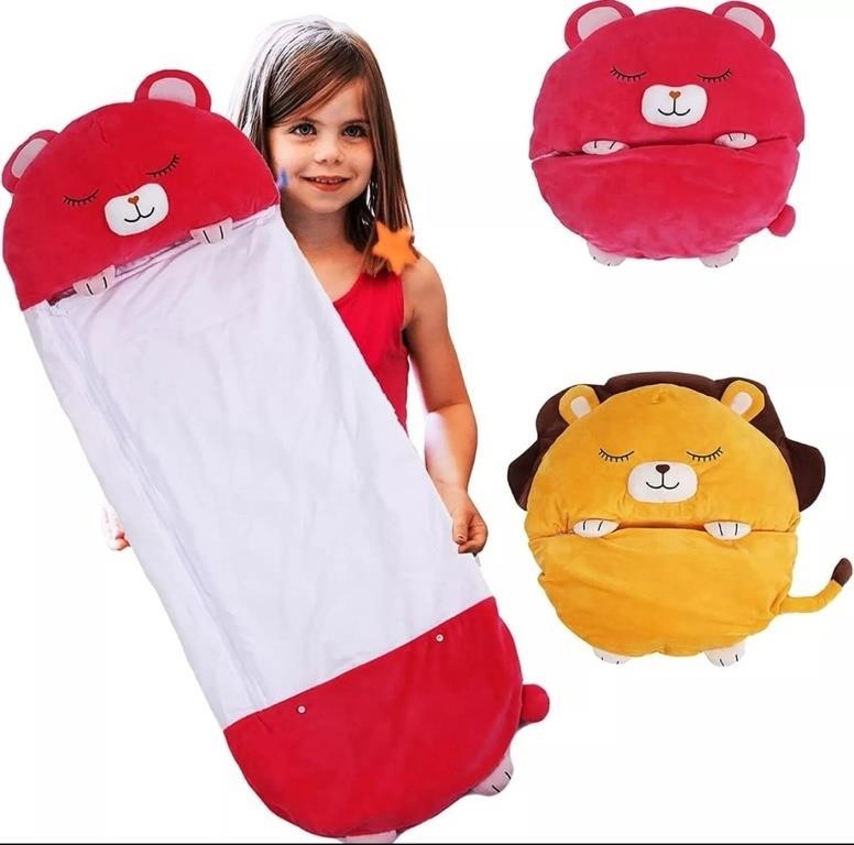 Yellow Lion Kids Sleeping Bag