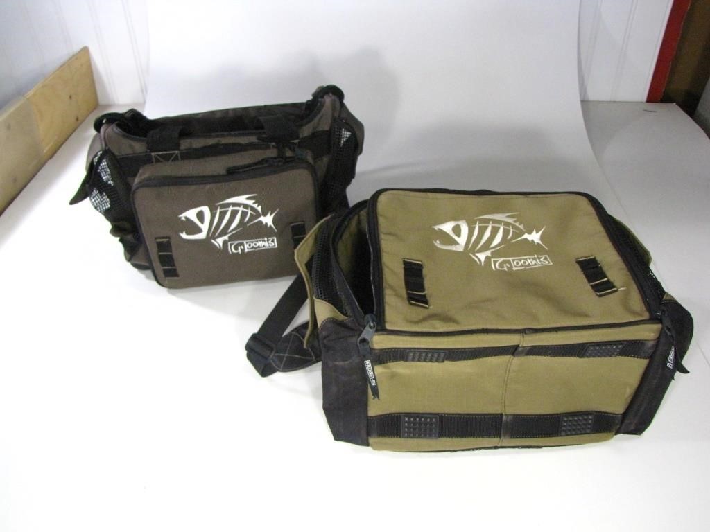 2 G. LOOMIS TACKLE BAGS