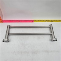 Extendable Towel Rack (Silver-colored)