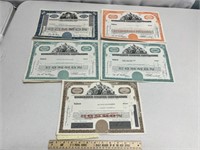 Studebaker Stock Certificates