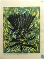 Jimmy Ernst  (1920 - 1984) Lithograph.