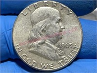 1963 Franklin Half Dollar (90% silver)