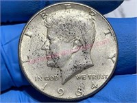 1964 Kennedy Half Dollar (90% silver)