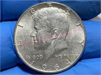 1964 Kennedy Half Dollar (90% silver)