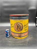 CHIEF ANDERSON 50# LARD TIN. ANDERSON INDIANA