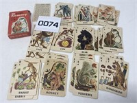 Old Animal rummy cards