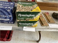 BOX OF 525 ROUNDS OF REMINGTON .22 AMMO-