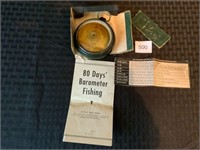 Vintage Taylor Barometer Fishing Guide