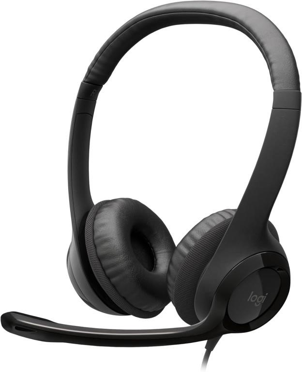 Logitech H390 Wired Headset  Noise Cancel Mic