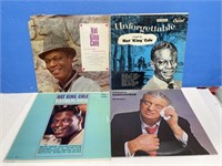4 Records - 3 Nat King Cole and Rodney Dangerfield