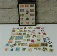 Centennial Stamp Holder W/ Stamps Put Out By