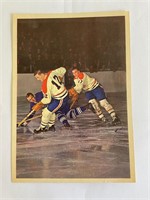 Dickie Moore 1962-63 NHL Hockey Stars In Action