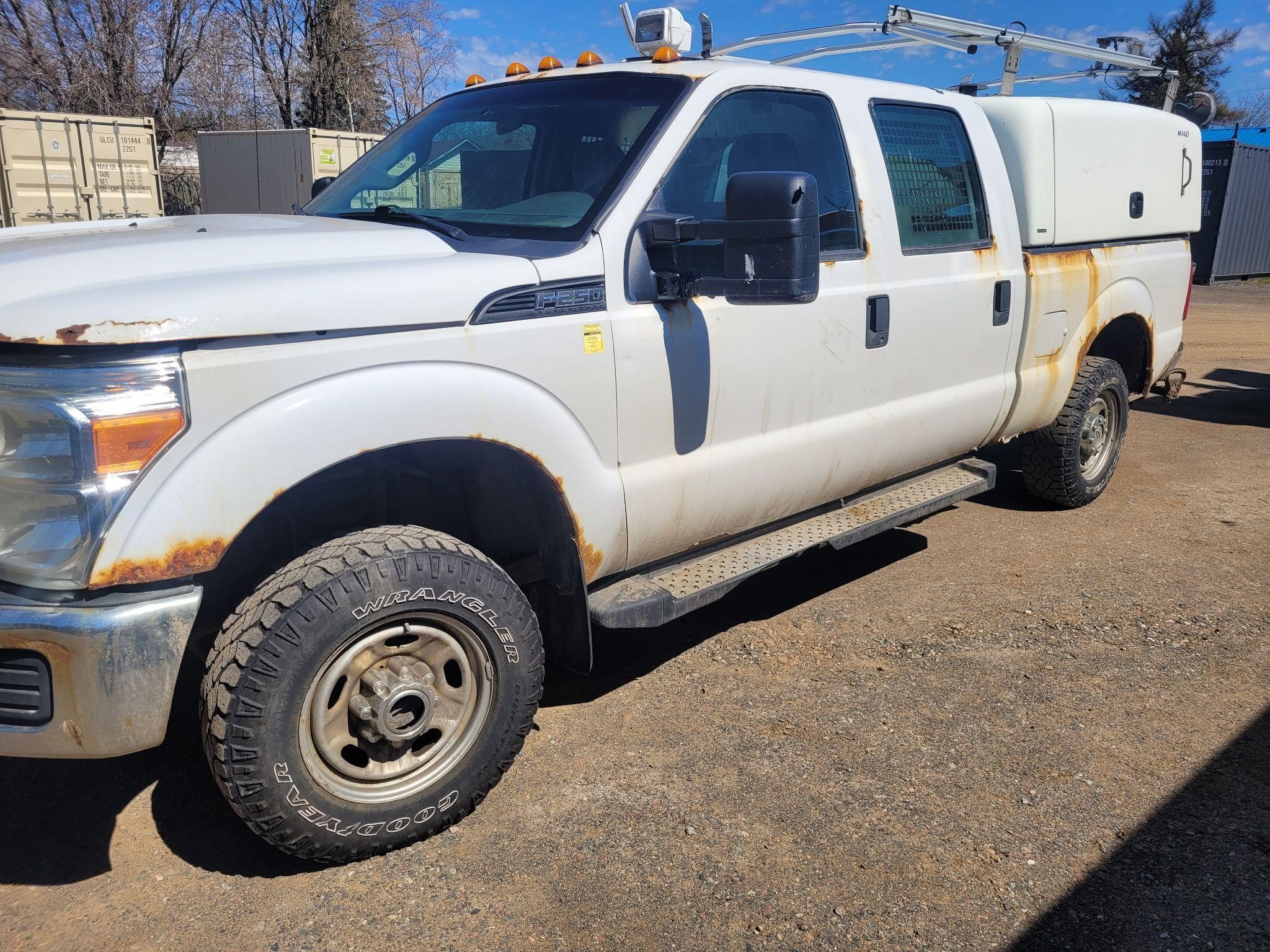 2012 Ford F250 Pickup Truck with Service box