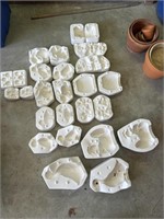 13 ceramic molds