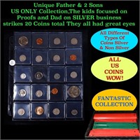 Unique Father & 2 Sons US ONLY Collection,The kids