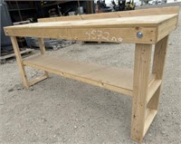 Wooden Work Bench- Foldable