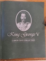 King George V large cent collection 1911-1920