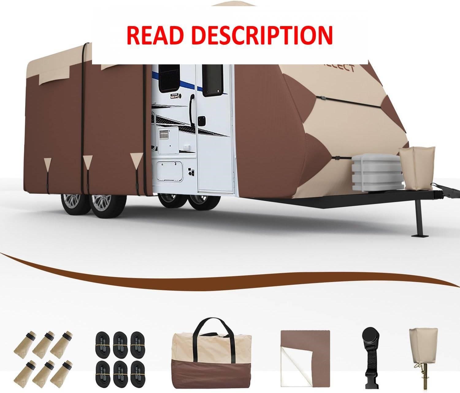 READ!! Oxford RV Cover Travel Trailer: 18-20ft