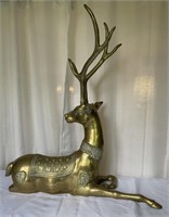 Large 1970's Hollywood Regency Style Deer