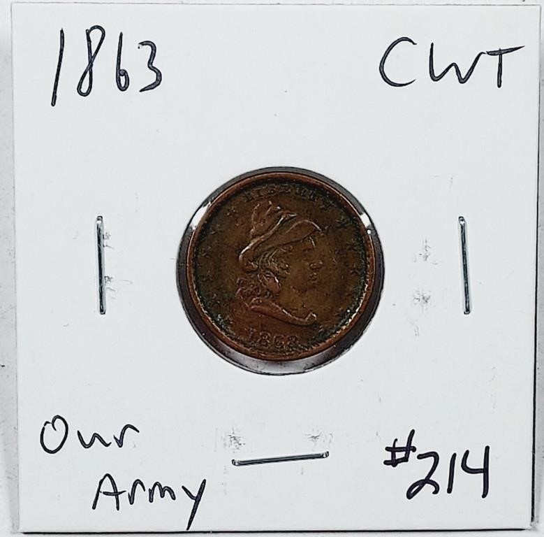 May 20th.  Consignment Coin & Currency Auction
