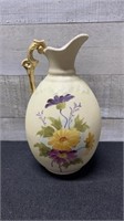 Royal Worcester Cruet Blush Ivory Art Nouveau 7.25