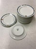 14-6 Inch masonic plates