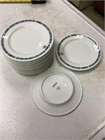 13-6 Inch Masonic plates