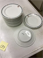 14-9 inch Masonic plates