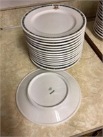 15-9 Inch masonic plates