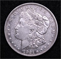 1921 D MORGAN DOLLAR XF